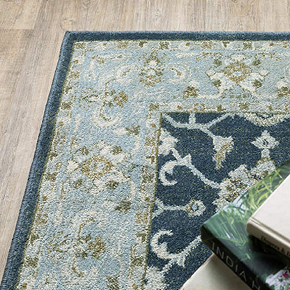 Oriental Weavers Branson 9&#39;10&quot; x 12&#39;10&quot; Blue and Ivory Area Rug, , large