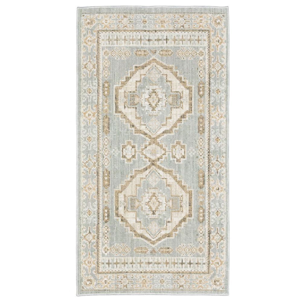 Oriental Weavers Lola LLA04 Brown and Blue 2"9" x 5" Area Rug, , large
