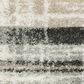 Oriental Weavers Cambria Swirls 3"3" x 5" Beige Area Rug, , large