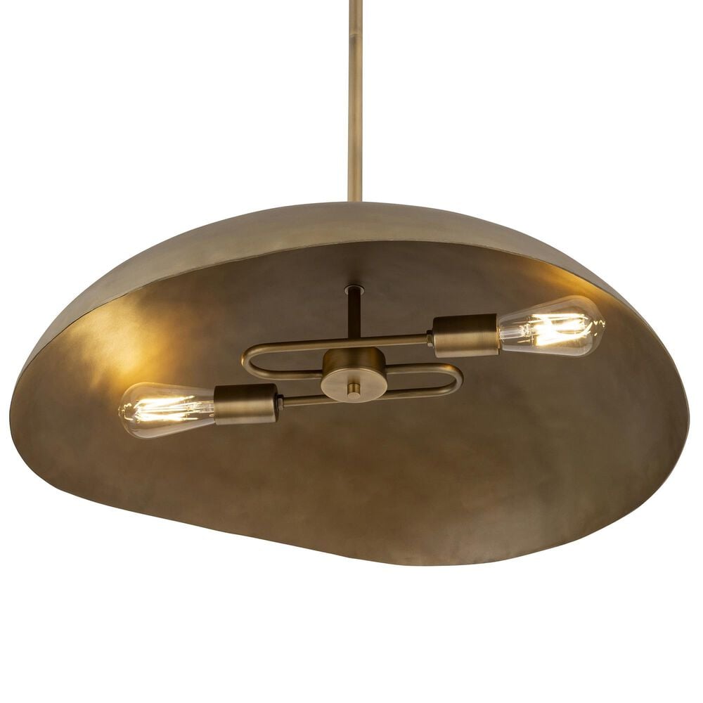 Maxim Lighting Denarii 24" 2-Light Iron Pendant in Natural Gold, , large