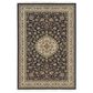 Oriental Weavers Masterpiece 033B 2"3" x 10" Black Runner, , large