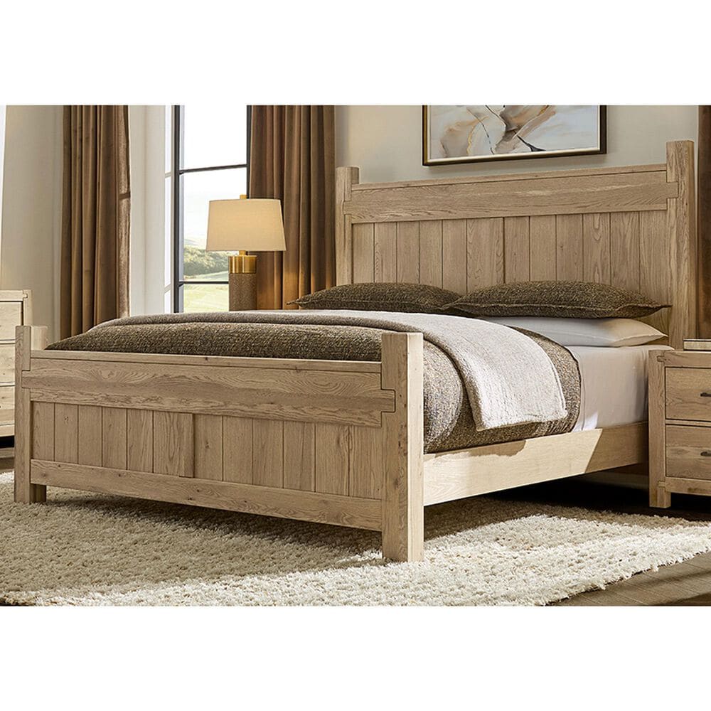 Viceray Collections Joinery King Poster Bed in Natural Oak, , large
