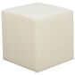 Lifestyle Solutions Grady Square Ottoman in Snow, , large
