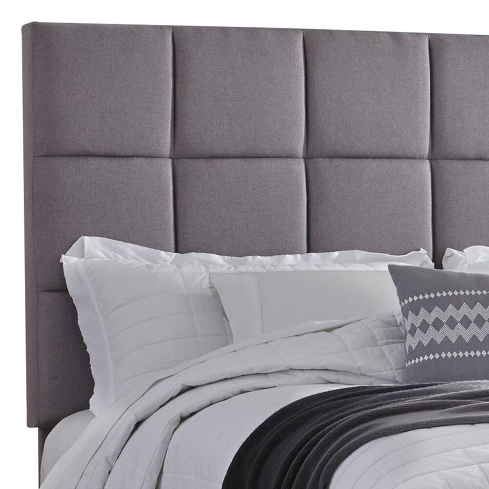 Signature Design by Ashley Dolante King Upholstered Bed in Gray, , large