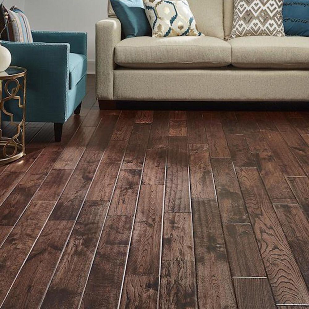 Healthier Choice Colonial Oak Jamestown Oak Hand Scraped Hardwood, , large