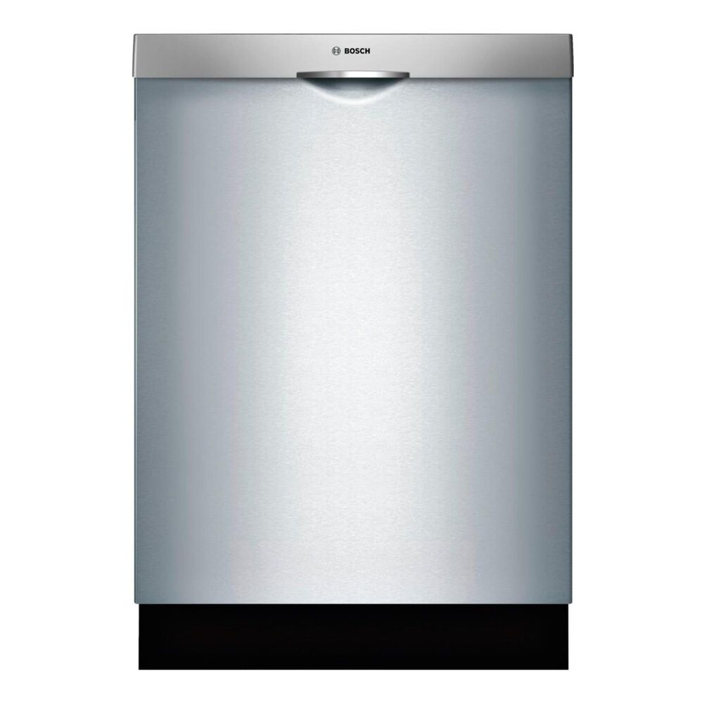Bosch 24" Built-In Scoop Handle Dishwasher in Stainless Steel, , large