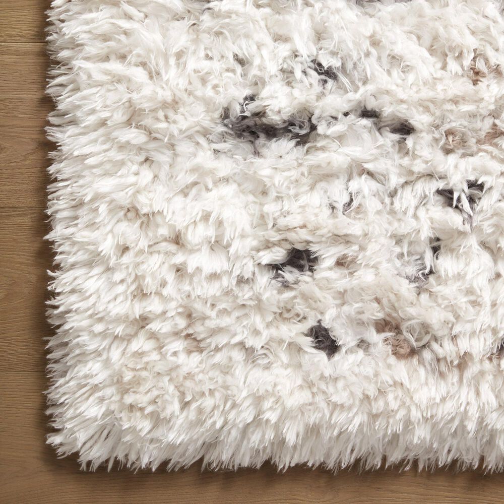 Angela Rose Amira 2&#39;7&quot; x 8&#39; Ivory and Multicolor Runner, , large