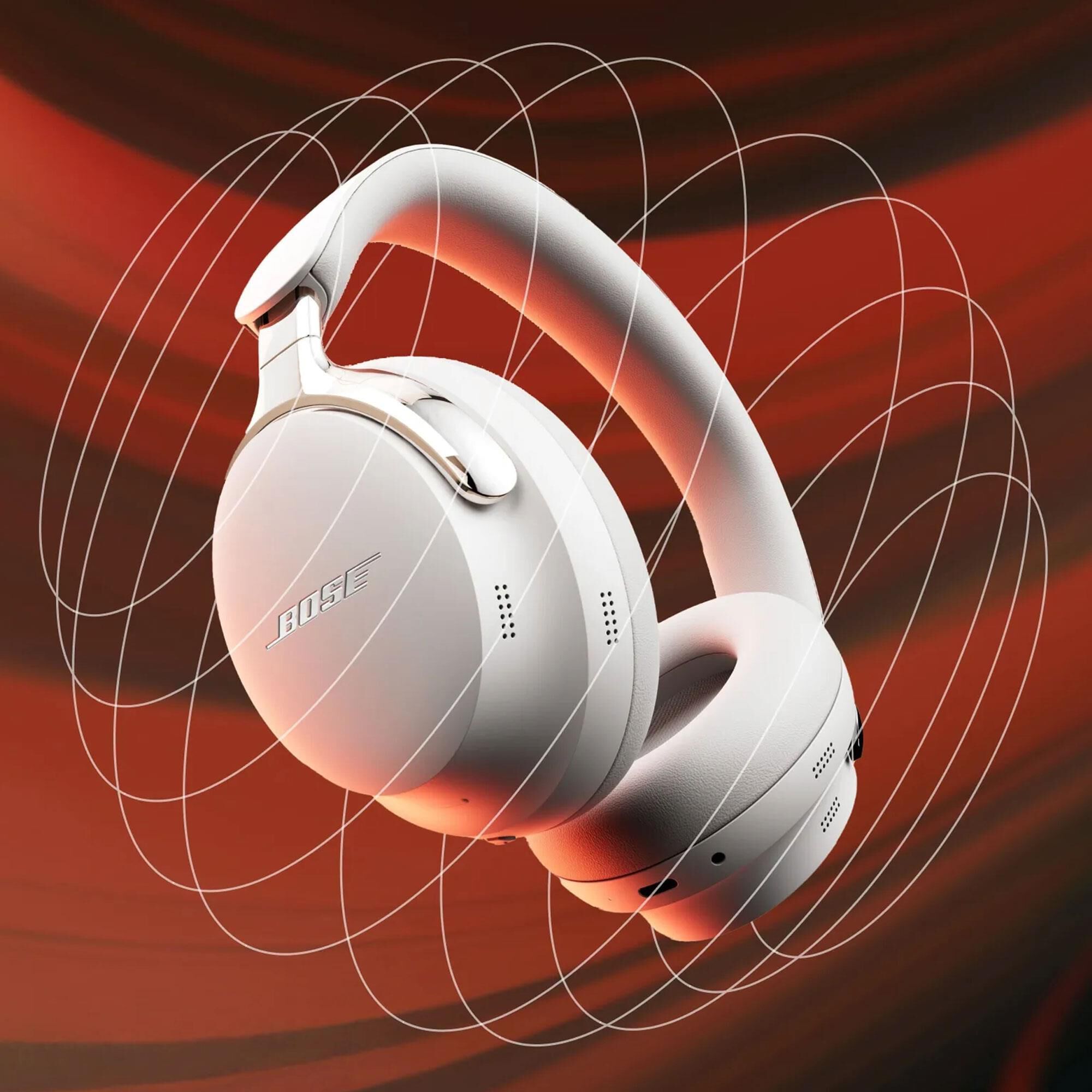 BOSE ヘッドホン QUIETCOMFORT ULTRA WHITE SMOK Bose - QuietComfort Ultra Wireless Noise Cancelling Over-the-Ear