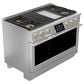 Monogram 48" Dual-Fuel Professional Range with 4 Burners, Grill and Griddle in Stainless Steel, , large
