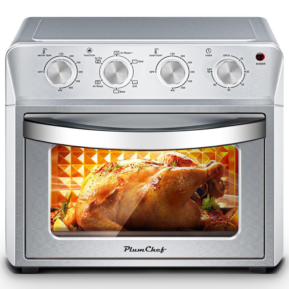 HOMLUX 27.5 Qt Air Fryer Oven in Silver, , large