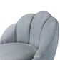 Tov Furniture Bloom Velvet Chair in Sea Blue, , large