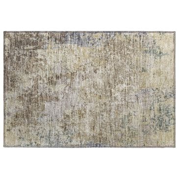 37B Bresca 2"6" x 3"10" Beige Indoor/Outdoor Area Rug, , large