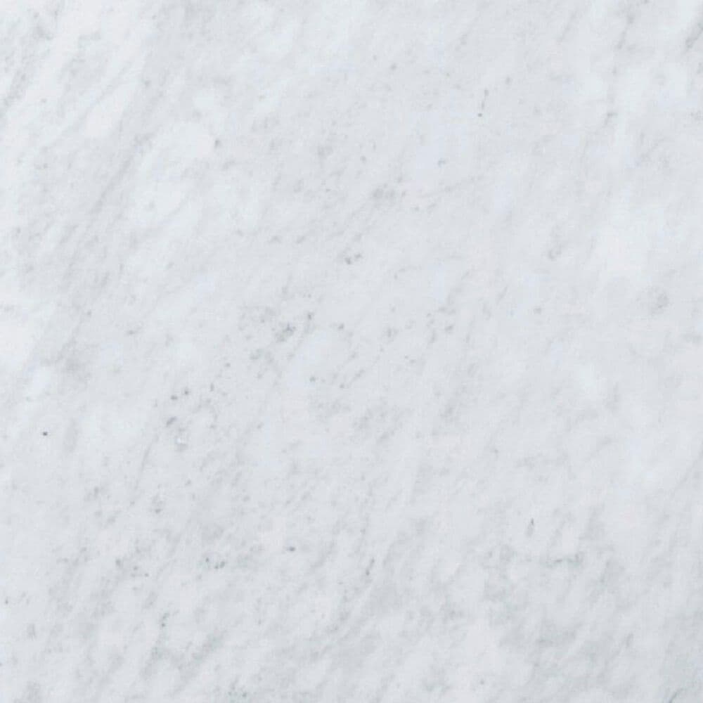James Martin Vanities Breckenridge 36&quot; Single Bathroom Vanity in Bright White with 3 cm Carrara White Marble Top and Rectangular Sink, , large