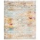 Safavieh Aria 9" x 12" Yellow and Cream Area Rug, , large