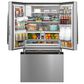 Midea 29.3 Cu. Ft. French Door Refrigerator in Stainless Steel, , large
