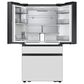 Samsung 22.5 Cu. Ft. Bespoke Counter Depth 4-Door French Door Refrigerator with AI Family Hub+ AI Vision Inside in White Glass, , large