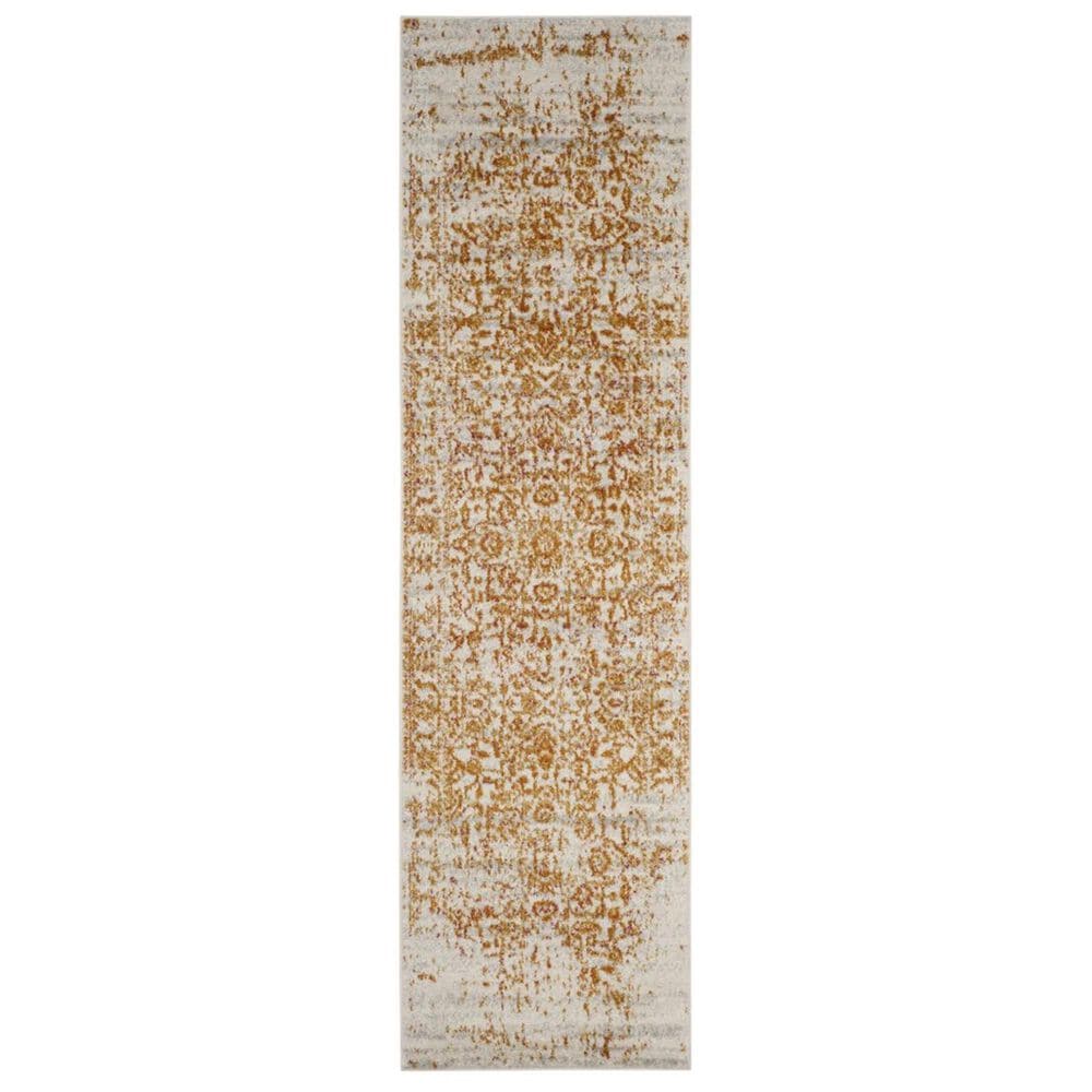 Safavieh Madison MAD607K 2"2" x 10" Cream and Orange Runner, , large