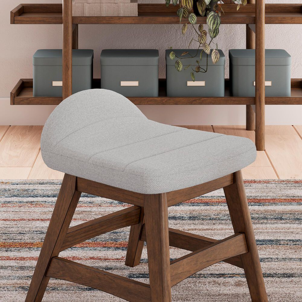 Ashley Lyncott Desk Chair in Medium Brown, , large