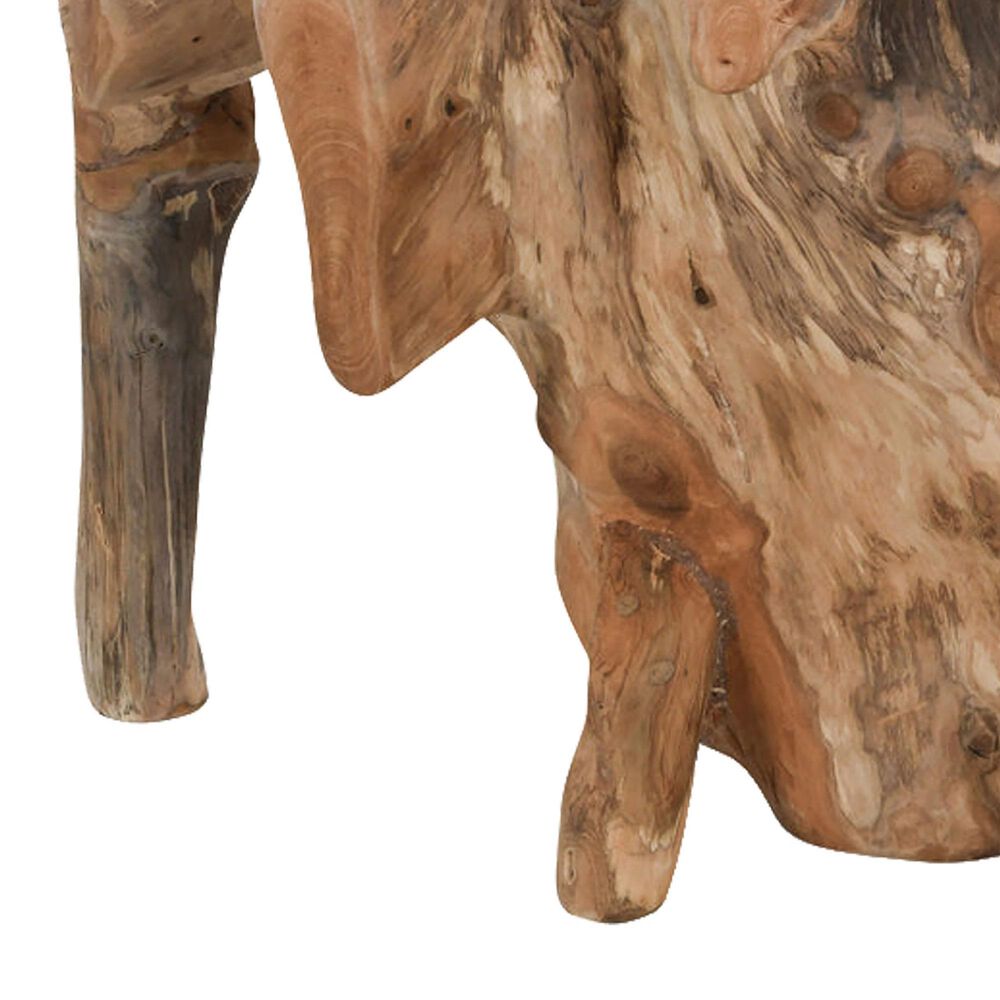 Classic Home Cypress End Table in Natural, , large