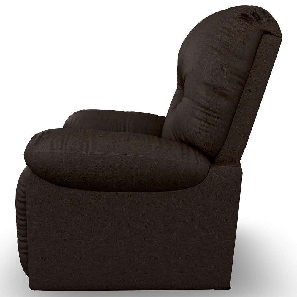 Best Home Furnishings Leather Rocker Recliner in Walnut, , large