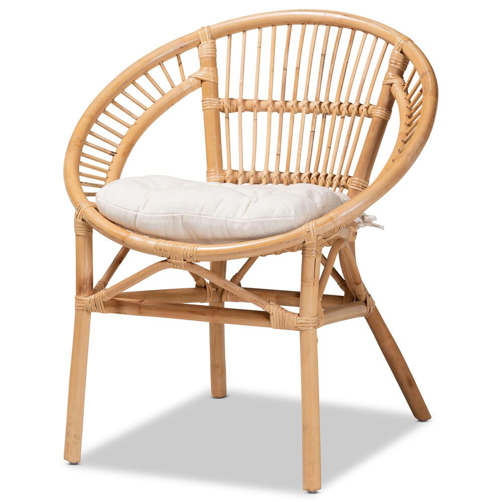 Baxton Studio Adrina Side Chair in Natural Brown, , large