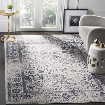 Safavieh Adirondack ADR109P 6" x 9" Grey and Navy Area Rug, , large