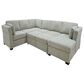 37B Breanne 3-Piece Right Facing Sleeper Sectional with Chaise in Gabbana Khaki, , large