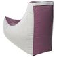 Jaxx Juniper Patio Bean Bag Chair in Purple, , large