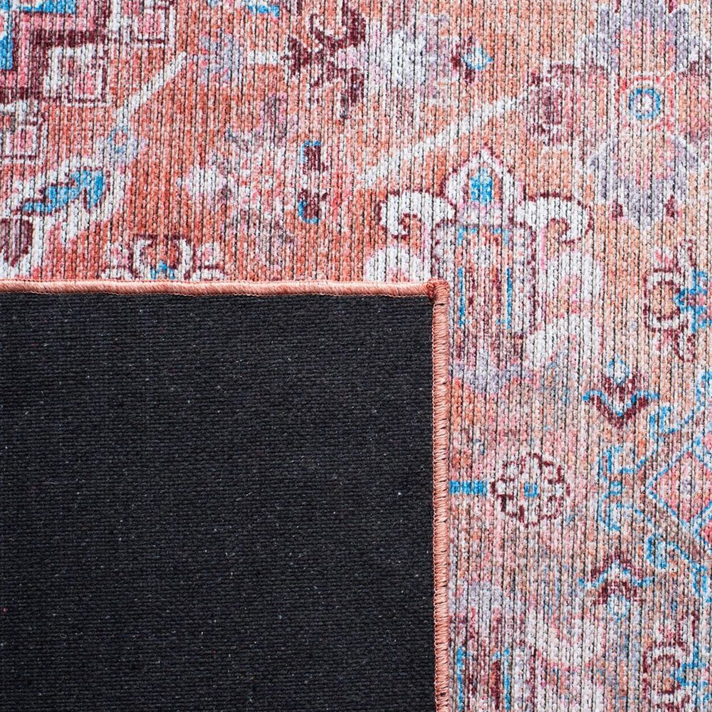 Safavieh Serapi Bohemian 2&#39; x 9&#39; Rust and Blue Runner, , large
