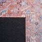 Safavieh Serapi Bohemian 2" x 9" Rust and Blue Runner, , large