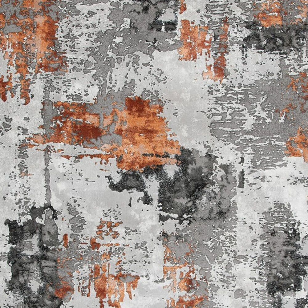 Safavieh Craft CFT820P 2&#39;3&quot; x 10&#39; Grey and Orange Runner, , large
