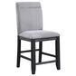 Steve Silver Yves 7-Piece Counter Dining Set in Rubbed Charcoal, , large