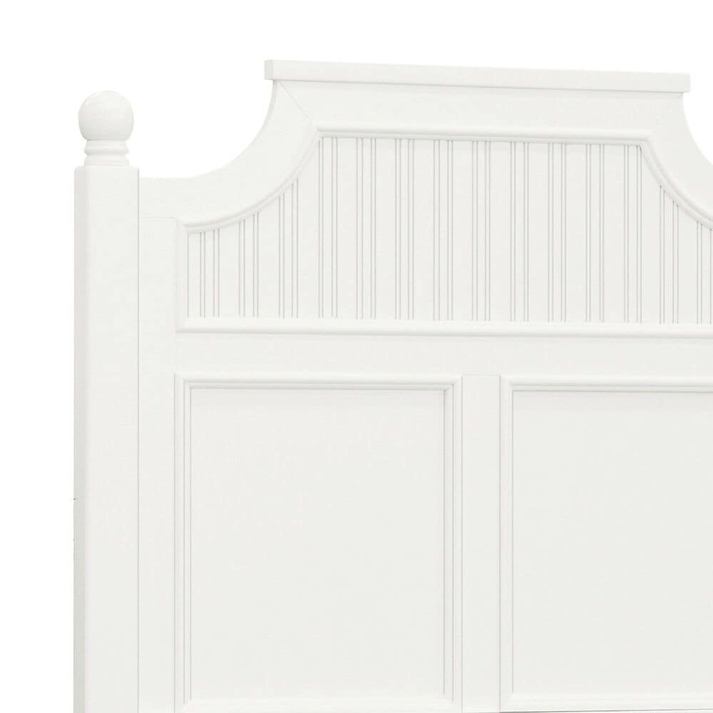 Samuel Lawrence Savannah Twin Poster Bed without Trundle in White, , large