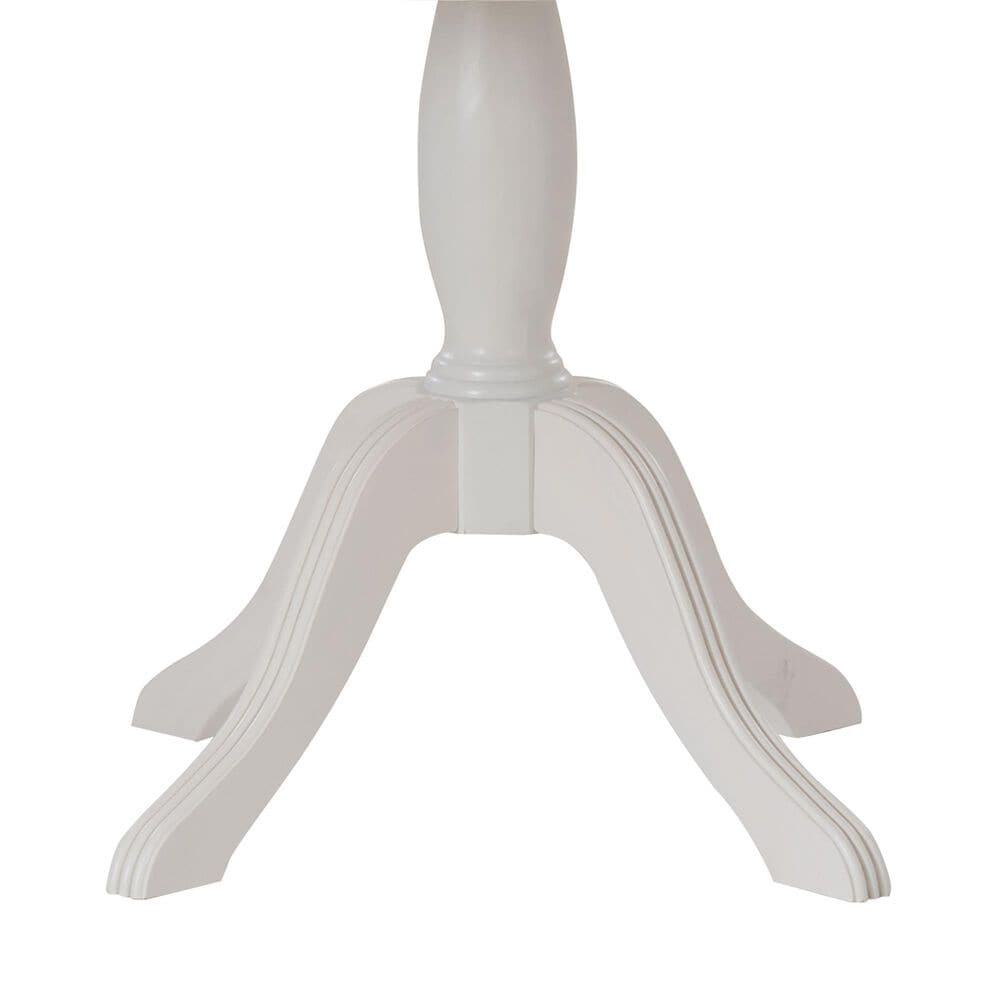 Linon Home Decor Tobin Dining Table in White - Table Only, , large