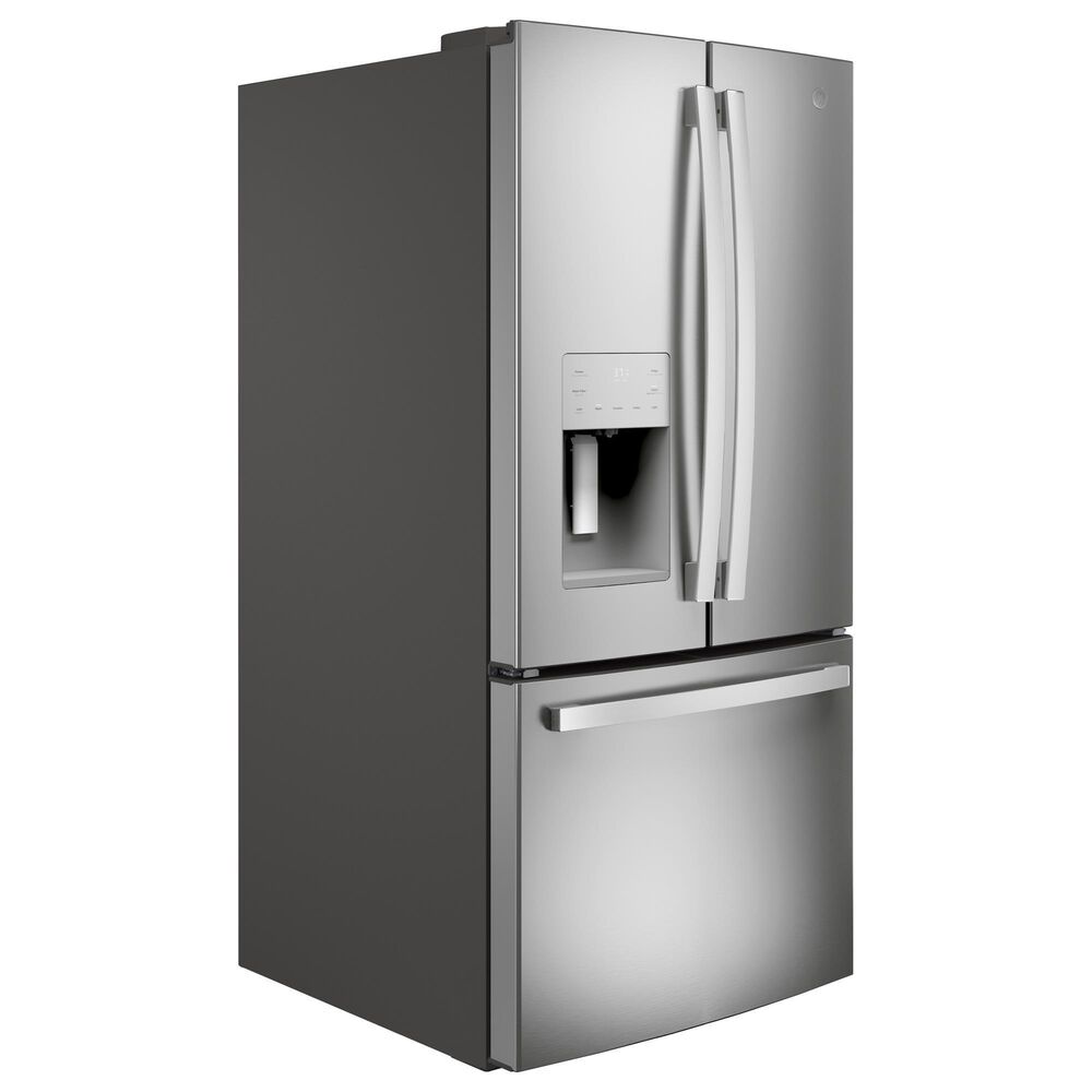 GE Appliances 23.6 Cu. Ft. FrenchDoor Refrigerator with External Water
