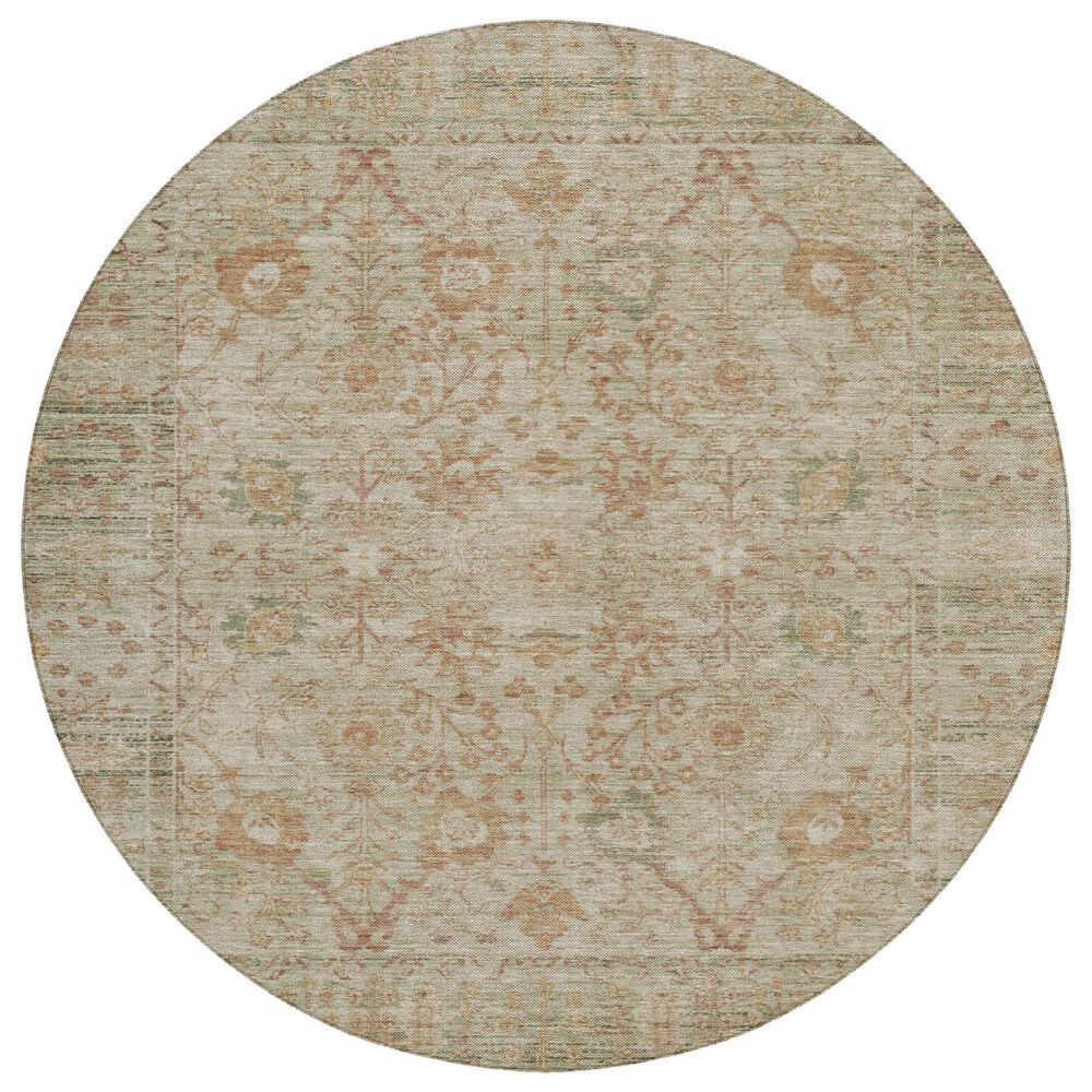 Dalyn Rug Company Solace SL9 8" Round Beige Area Rug, , large
