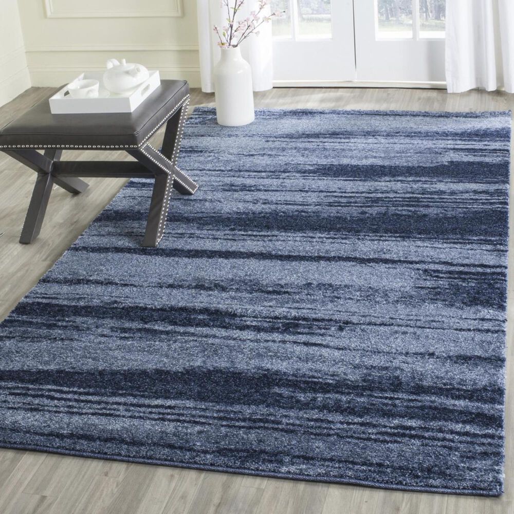 Safavieh Retro RET2693-6065 5&#39; x 8&#39; Light Blue and Blue Area Rug, , large