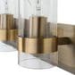 Uttermost Cardiff 3-Light Vanity Light in Antique Brass, , large