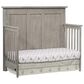 Oxford Baby Hanover 4-In-1 Convertible Crib in Oak Gray, , large