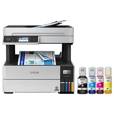 Epson EcoTank Pro ET-5170  Wireless  All-in-One SuperTank Printer in White, , large