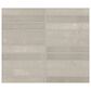 Dal-Tile Miramo Sand 1" x 6" Straight Joint on 11.5" x 9.75" Ceramic Mosaic Sheet, , large