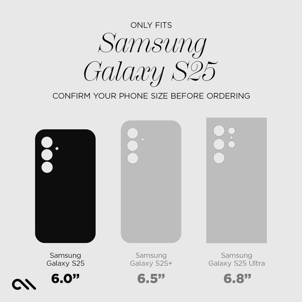 Case-Mate Tough Case for Samsung Galaxy S25 in Clear, , large
