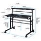 Rta Products Llc Galaxy Rolling Writing Desk in Black, , large