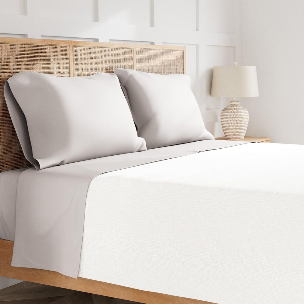 Ann Gish Ready-to-Bed 2.0 4-Piece Queen Sheet Set in Silver, , large