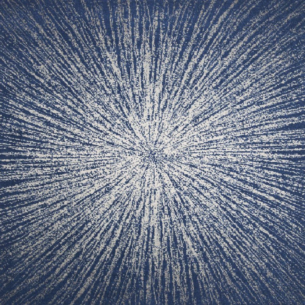 Safavieh Evoke EVK228N 4&#39; Round Navy and Ivory Area Rug, , large