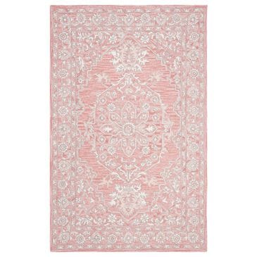 Safavieh Micro-Loop Oriental 3" x 5" Pink and Ivory Area Rug, , large