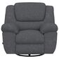 Catnapper Trifecta Swivel Rocker Recliner in Smoke, , large