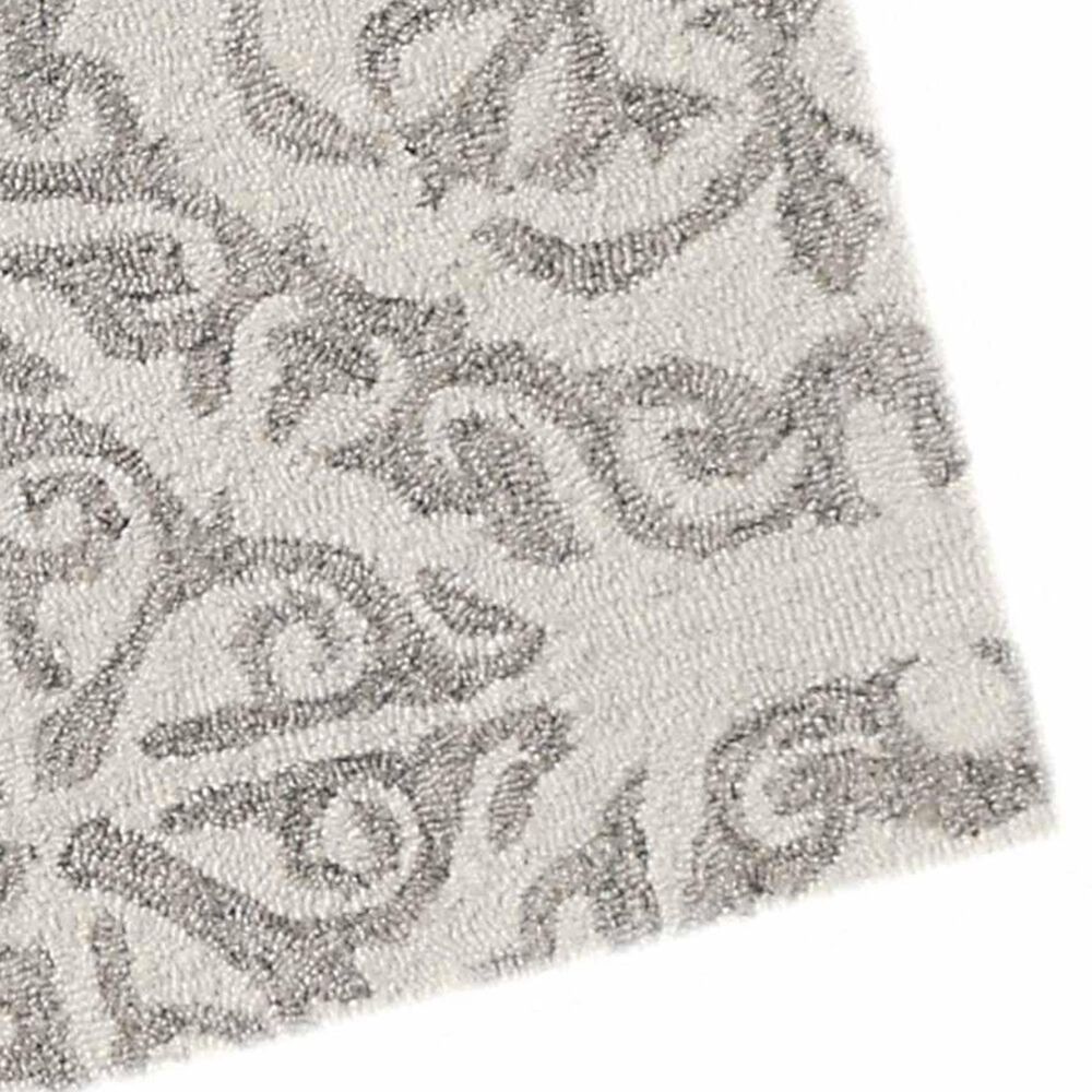 Amer Rugs Boston 7&#39;6&quot; x 9&#39;6&quot; White and Ivory Area Rug, , large