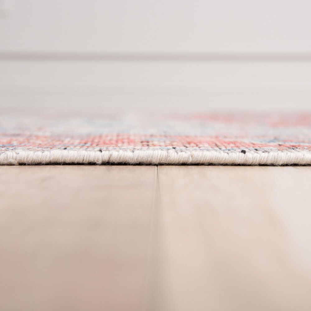 RIZZY Centra Rust and Blue 8&#39; x 10&#39; Area Rug, , large