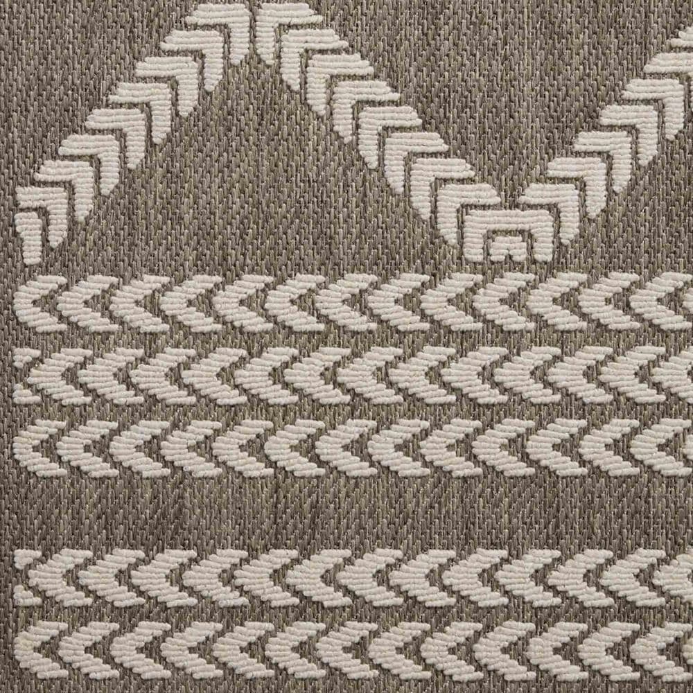 Loloi II Rainier RAI-05 7&#39;10&quot; x 10&#39;10&quot; Natural and Ivory Indoor/Outdoor Area Performance Rug, , large